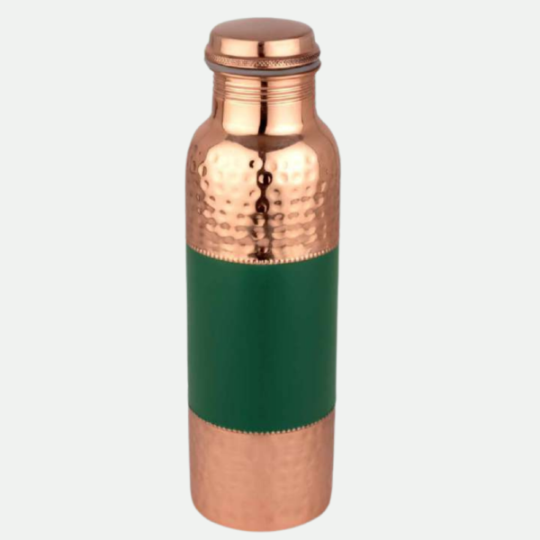 Double half hammer colour Copper Bottle