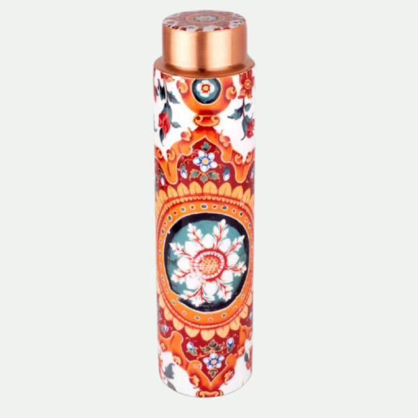 Muscular Meena Copper Bottle