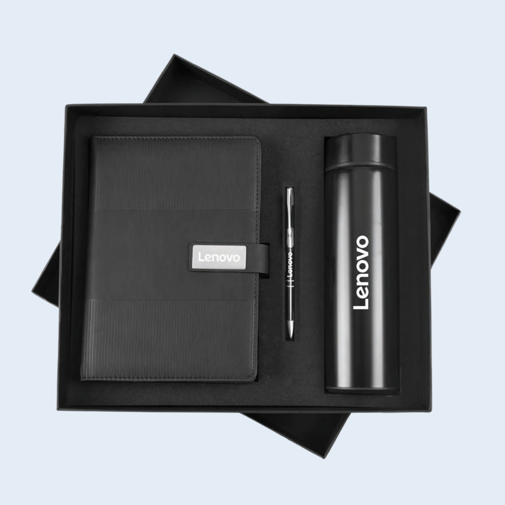 3 Set Corporate Gift – Pen, Diary & Bottle
