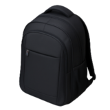 Sleek Black Executive Backpack