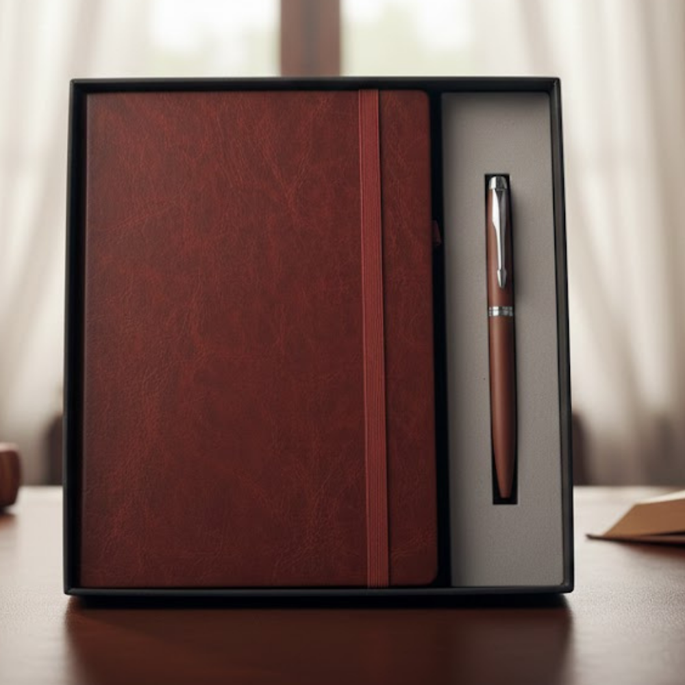 diary and pen combo gift set