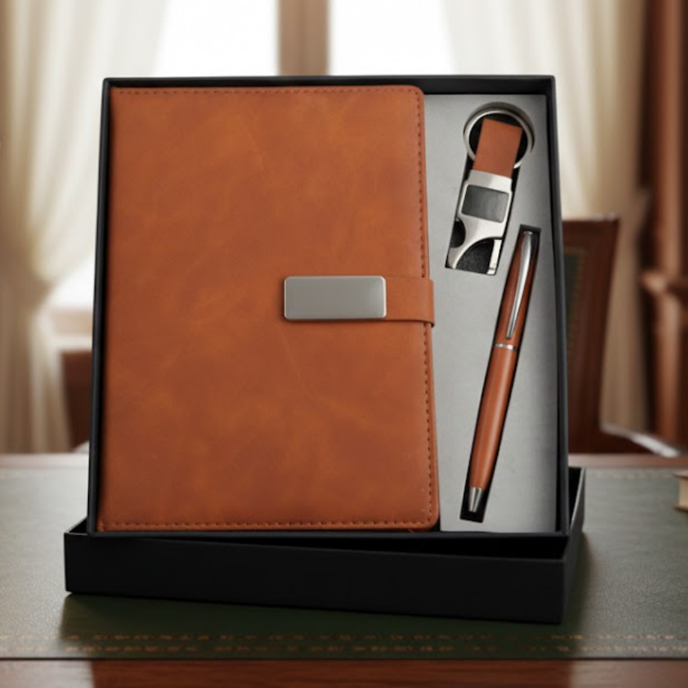diary pen keychain gift set