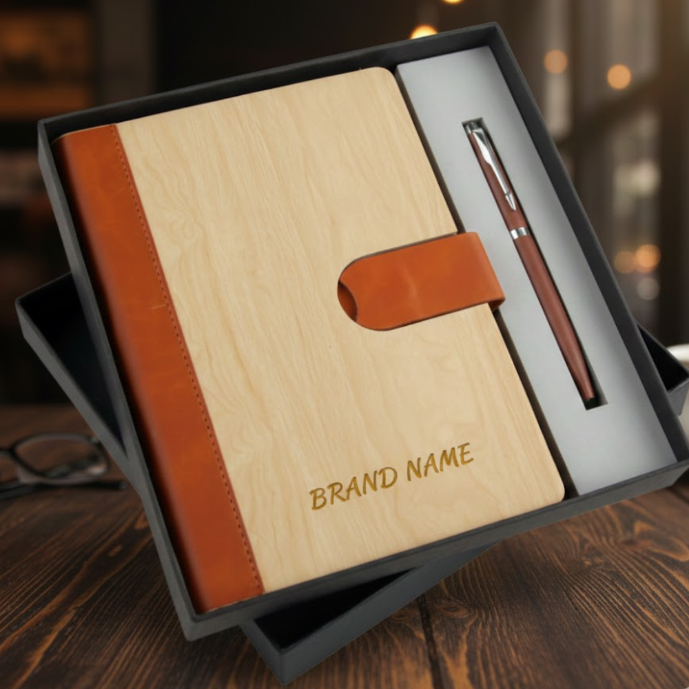 Sustainable Diary & Pen Gift Set