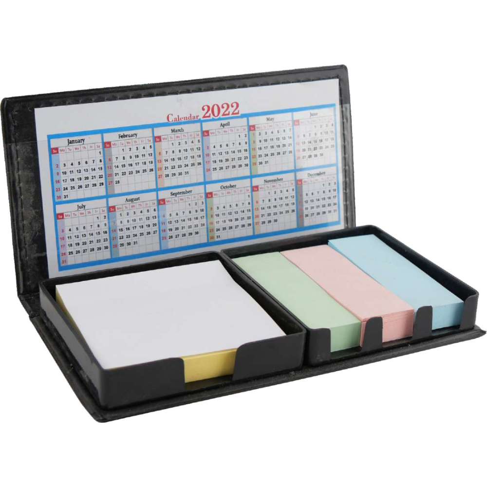 Smart Desk Organizer with Calendar and Notepad