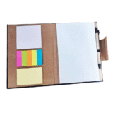 sticky notes and notepad
